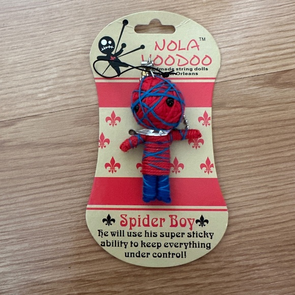 NWT, Spiderman Voodoo Keychain - Picture 2 of 5